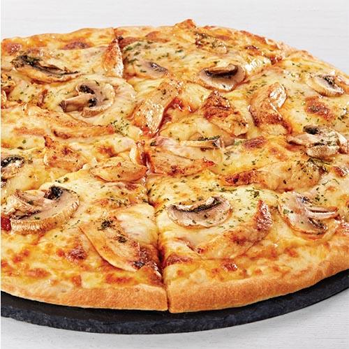 Chicken Mushroom Pizza